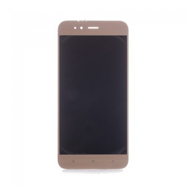 Custom LCD Screen with Digitizer Replacement for Xiaomi Mi A1 Gold (Gold)
