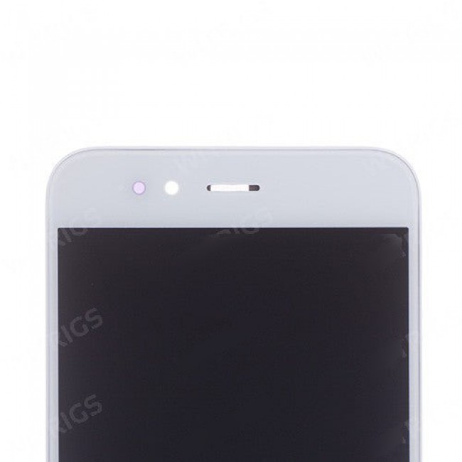 Custom Screen Replacement with Frame for Xiaomi Mi A1 White (White)