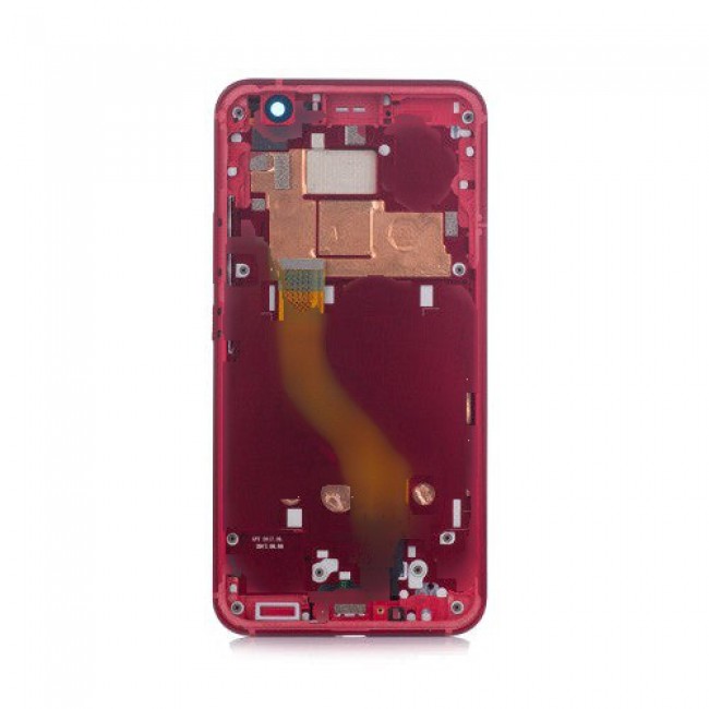 Screen Replacement with Frame for HTC U11 Red