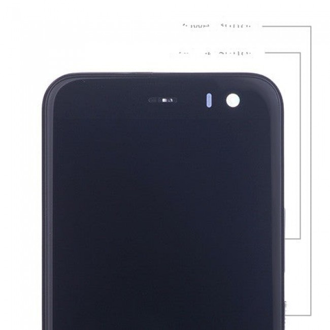 Screen Replacement with Frame for HTC U11 Life Ice White