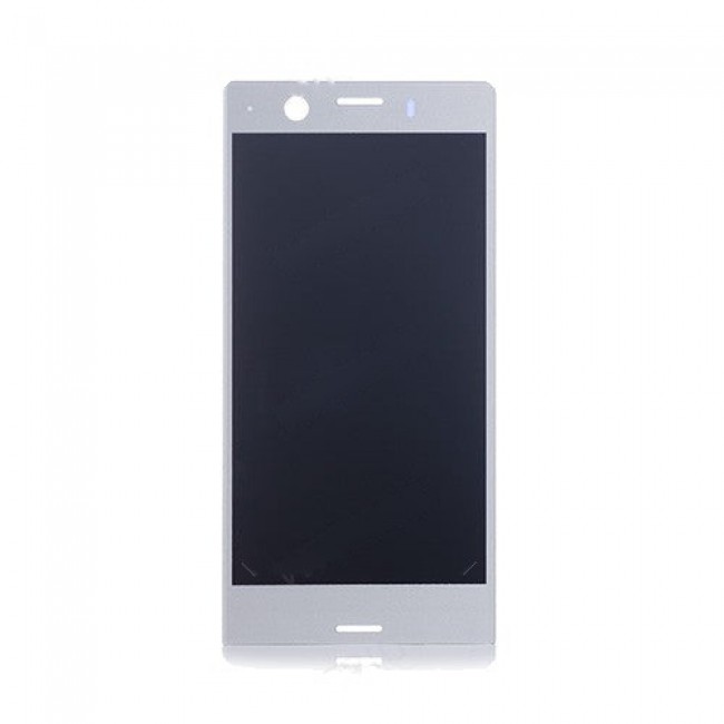 LCD Screen Replacement for Sony Xperia XZ1 Compact White Silver