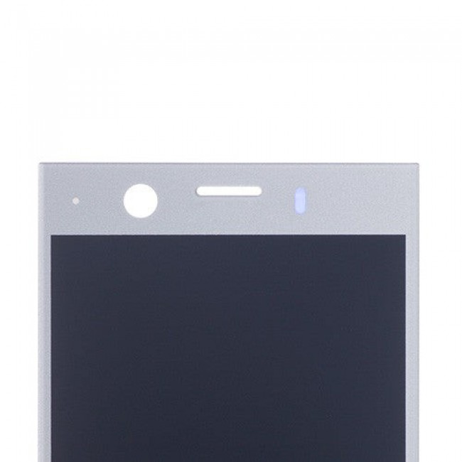 LCD Screen Replacement for Sony Xperia XZ1 Compact White Silver