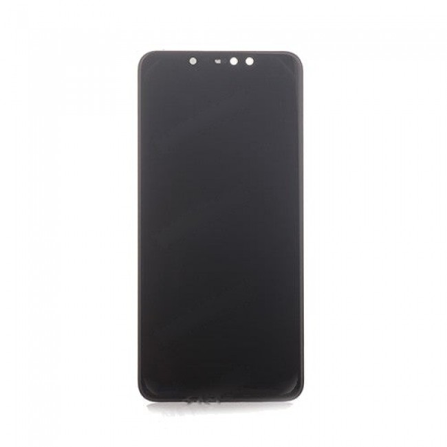 Screen Replacement with Frame for Xiaomi Redmi Note 6/Note 6 pro Black (Black)