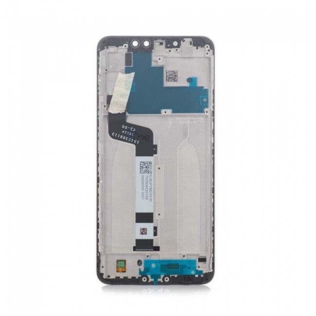 Screen Replacement with Frame for Xiaomi Redmi Note 6/Note 6 pro Black (Black)