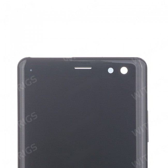 Screen Replacement with Frame for Sony Xperia XZ3 Black