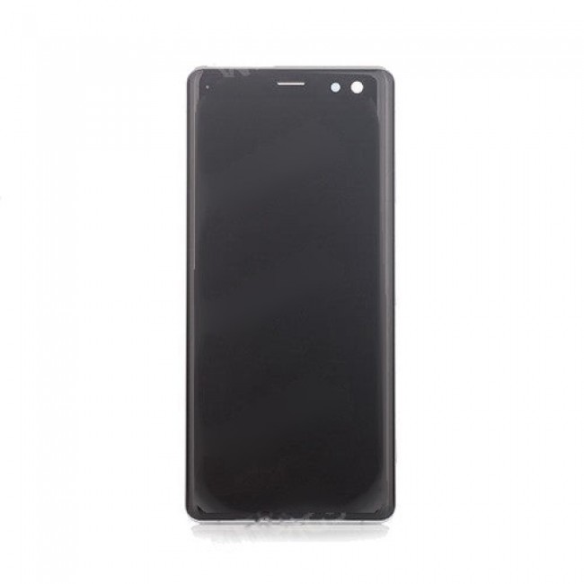 Screen Replacement with Frame for Sony Xperia XZ3 Silver White