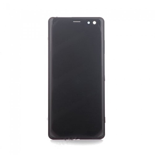 Screen Replacement with Frame for Sony Xperia XZ3 Bordeaux Red