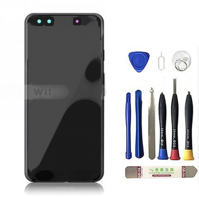 Screen Replacement with Frame for Google Pixel 3 Just Black