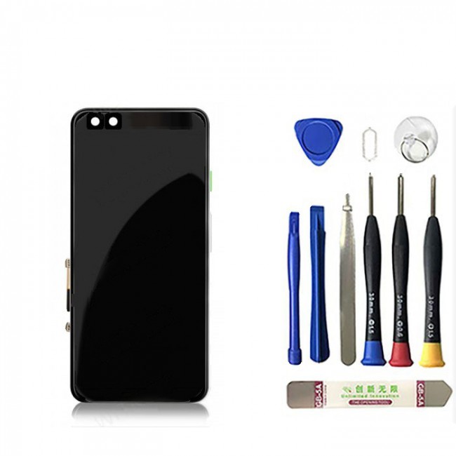 Screen Replacement with Frame for Google Pixel 3 Clearly White