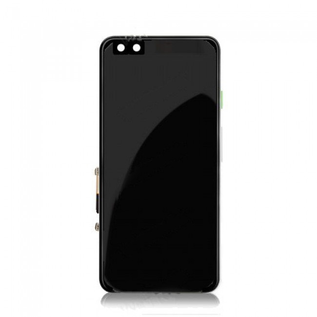 Screen Replacement with Frame for Google Pixel 3 Clearly White
