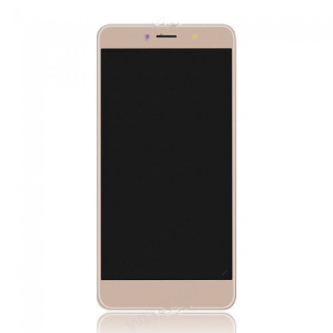 Custom Screen Replacement with Frame for Huawei Y7 Prime Gold
