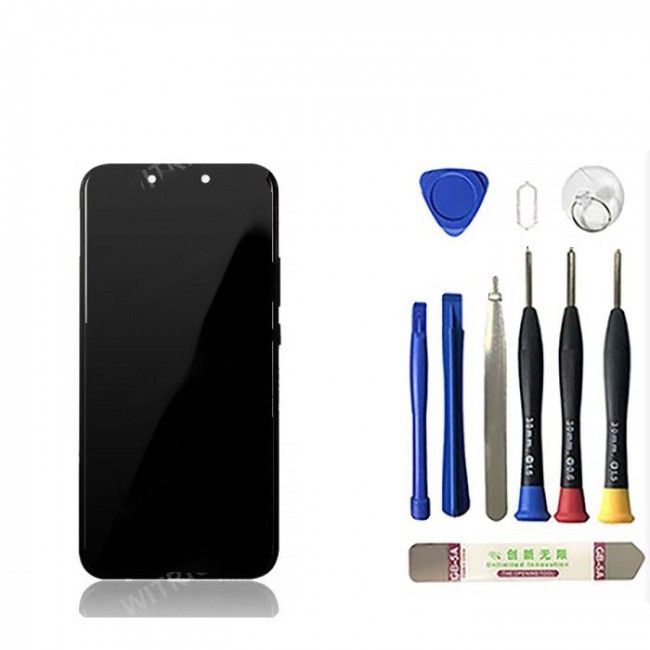 Screen Replacement with Frame for Huawei Mate 20 Lite Black