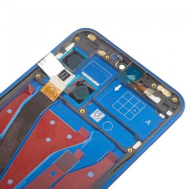 Screen Replacement with Frame for Huawei Honor 8X Blue
