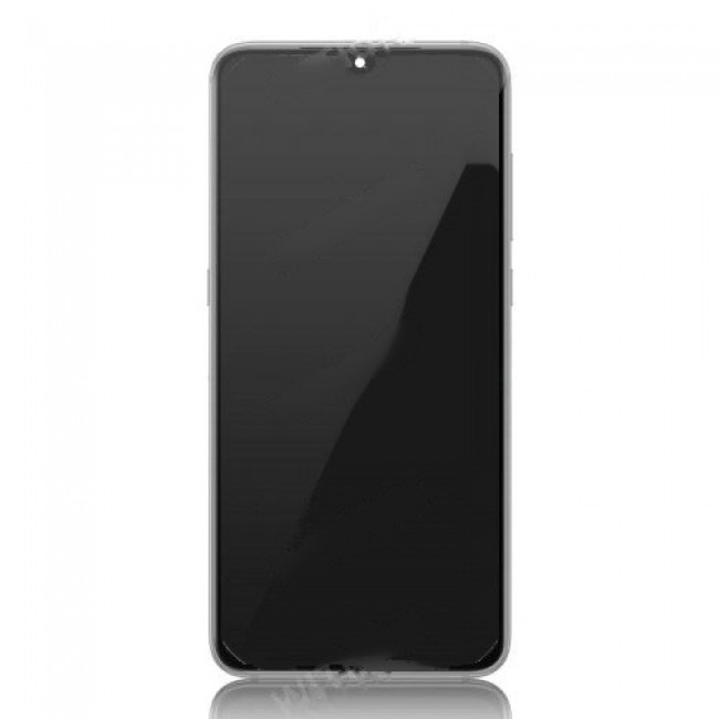Screen Replacement with Frame for Xiaomi Mi 9 White (White)