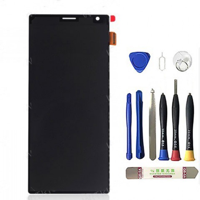 LCD Screen Replacement for Sony Xperia 10 Plus Black