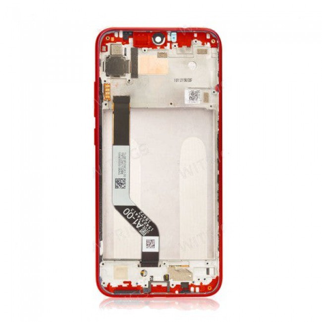 Screen Replacement with Frame for Xiaomi Redmi Note 7 Red (Red)