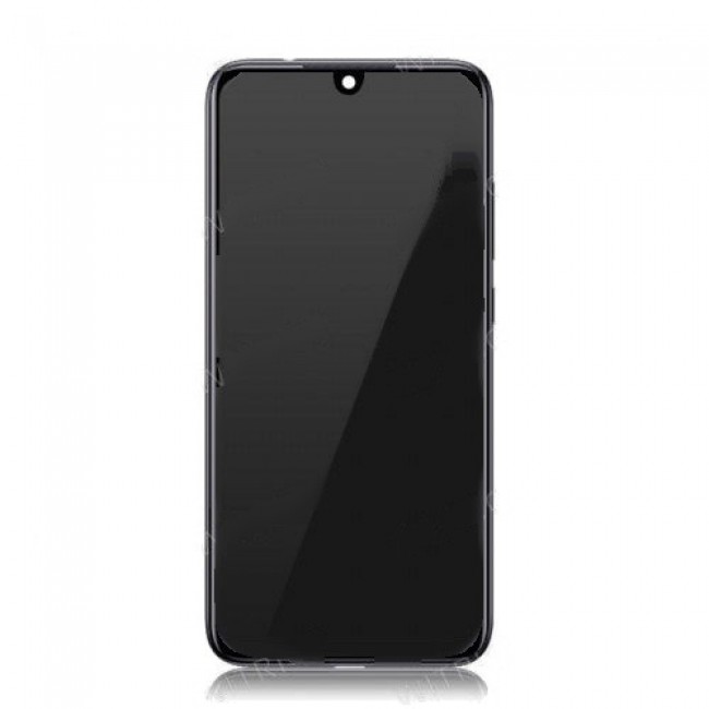 Screen Replacement with Frame for Xiaomi Redmi Note 7 Black (Black)