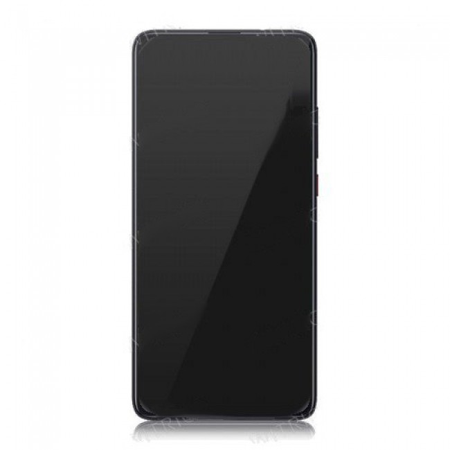 Screen Replacement with Frame for Xiaomi Redmi K20 Pro/Mi 9T pro Carbon Black (Black)