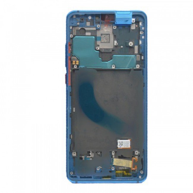 Screen Replacement with Frame for Xiaomi Redmi K20 Pro/Mi 9T pro Glacier Blue (Blue)