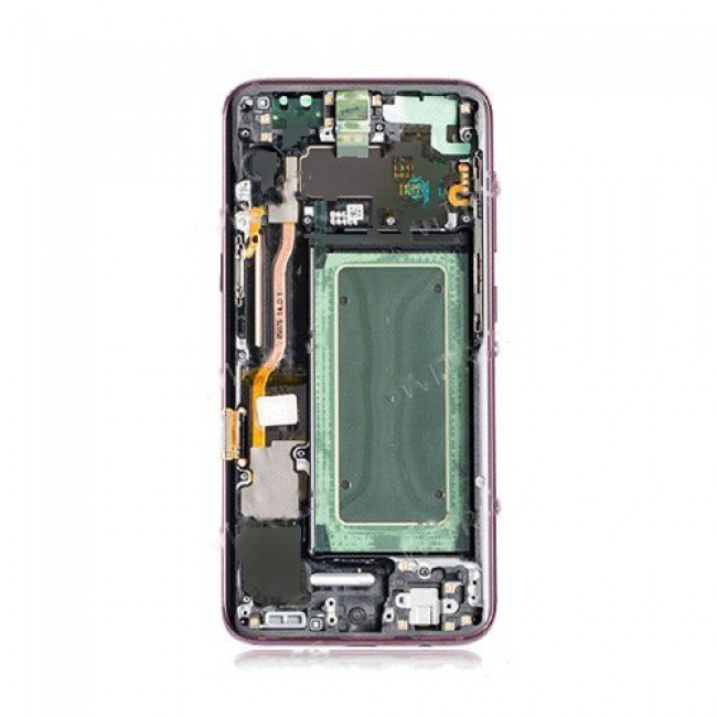 Screen Replacement with Frame for Samsung Galaxy S8 Rose Pink