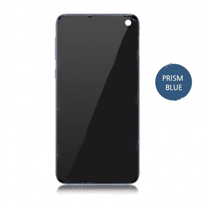 Screen Replacement with Frame for Samsung Galaxy S10e Prism Blue