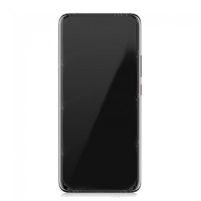 Custom Screen Replacement with Frame for Huawei Mate 20 Pro Black