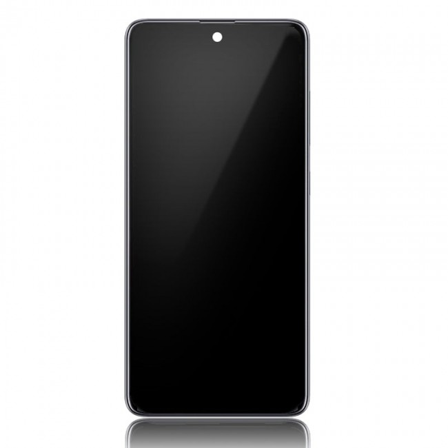 Screen Replacement with Frame for Samsung Galaxy A51 Black