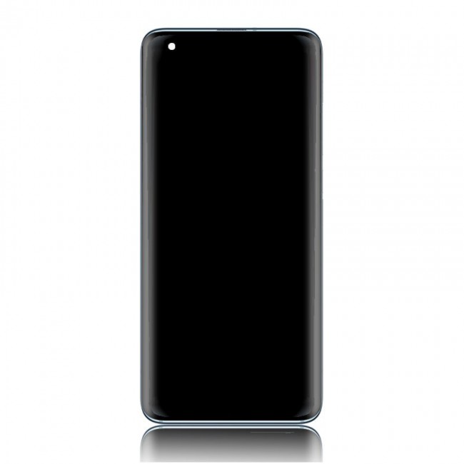 Screen Replacement with Frame for Xiaomi Mi 10 5G Silver (Silver)