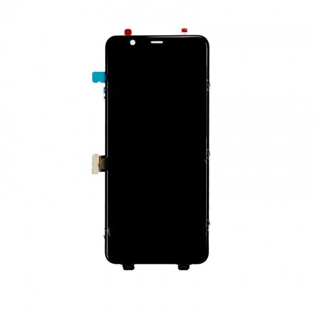 Screen Replacement with Frame for Google Pixel 4 Black