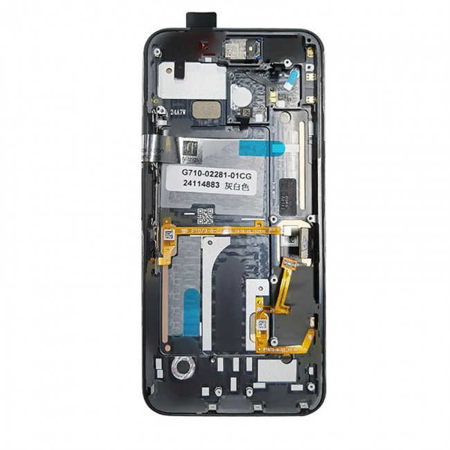 Screen Replacement with Frame for Google Pixel 4 Black