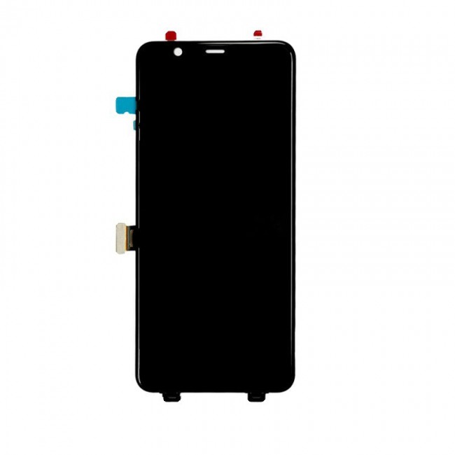 Screen Replacement with Frame for Google Pixel 4 Black