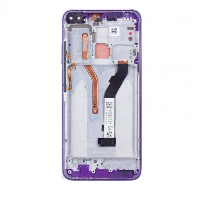 Screen Replacement with Frame for Xiaomi Redmi K30 4G Version Purple (Purple)