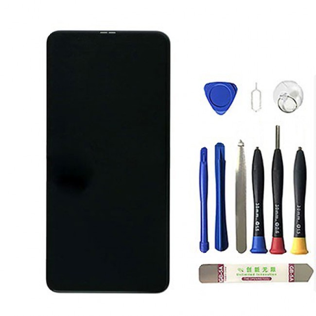 Screen Replacement with Frame for Xiaomi Mi Mix 3 Black (Black)