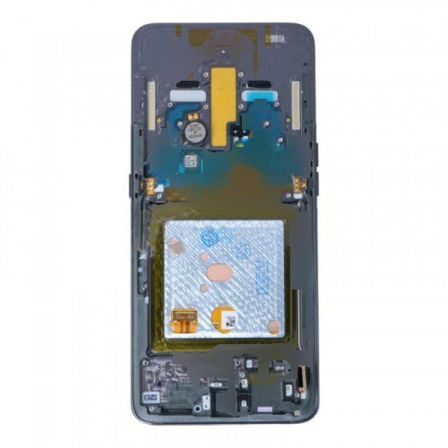 Screen Replacement with Frame for Samsung Galaxy A80 Black