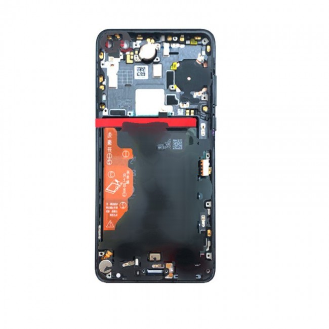 Screen Replacement with Frame for Huawei P40 Black