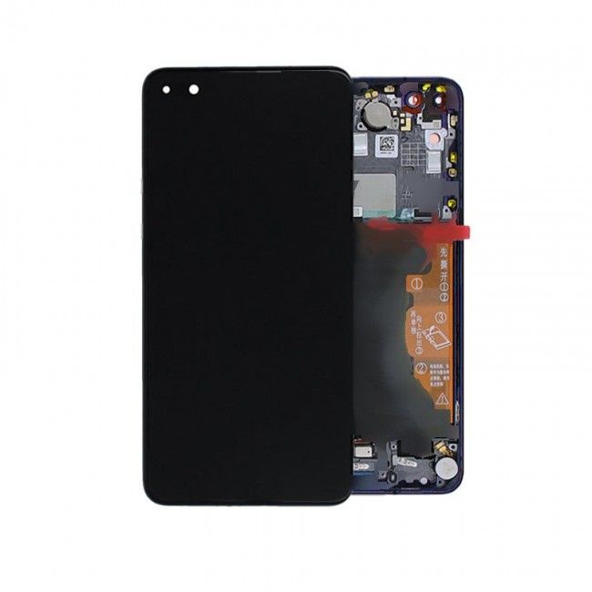 Screen Replacement with Frame for Huawei P40 Blue