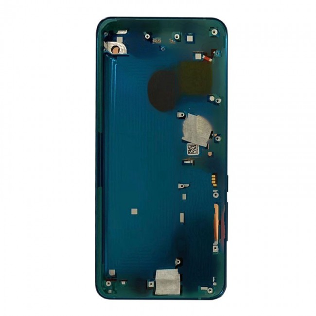 Screen Replacement with Frame for Xiaomi Mi Note 10/Note 10 Pro Green (Green)