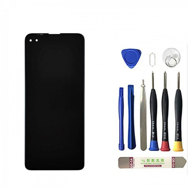 Screen Replacement with Frame for Motorola Moto G 5G Plus