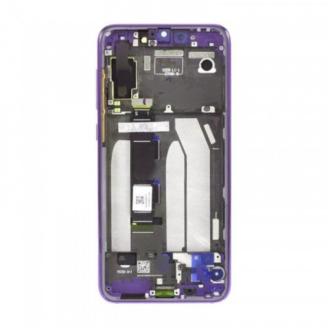 Screen Replacement with Frame for Xiaomi Mi 9 SE Purple (Purple)