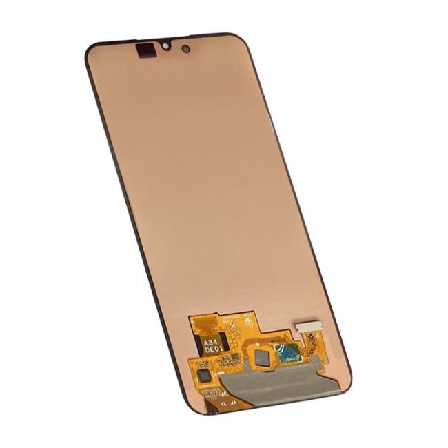 LCD Screen Replacement for Samsung Galaxy A34 (Original screen with frame)