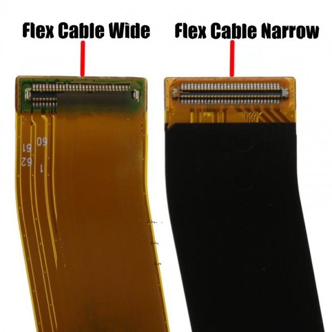 Lcd Screen Replacement for Samsung Galaxy A03S (Flex cable wide)