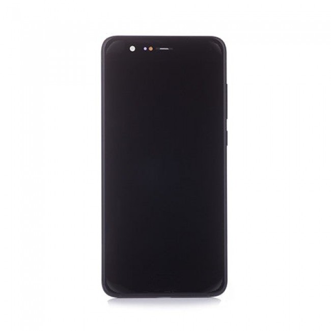 Screen Replacement with Frame for Xiaomi Mi Note 3 Black (Without frame)