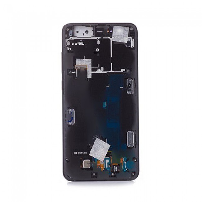 Screen Replacement with Frame for Xiaomi Mi Note 3 Black (Without frame)