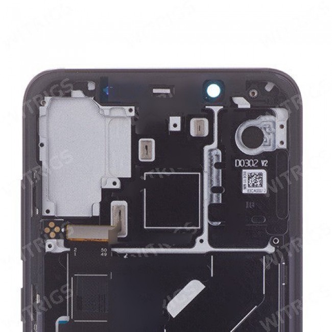 Screen Replacement with Frame for Xiaomi Mi 8 Black (Xiaomi Mi 8 Explorer Edition)