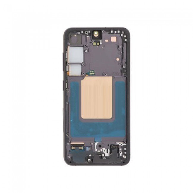 Screen Replacement with Frame for Samsung Galaxy S24 USA Version (Black)
