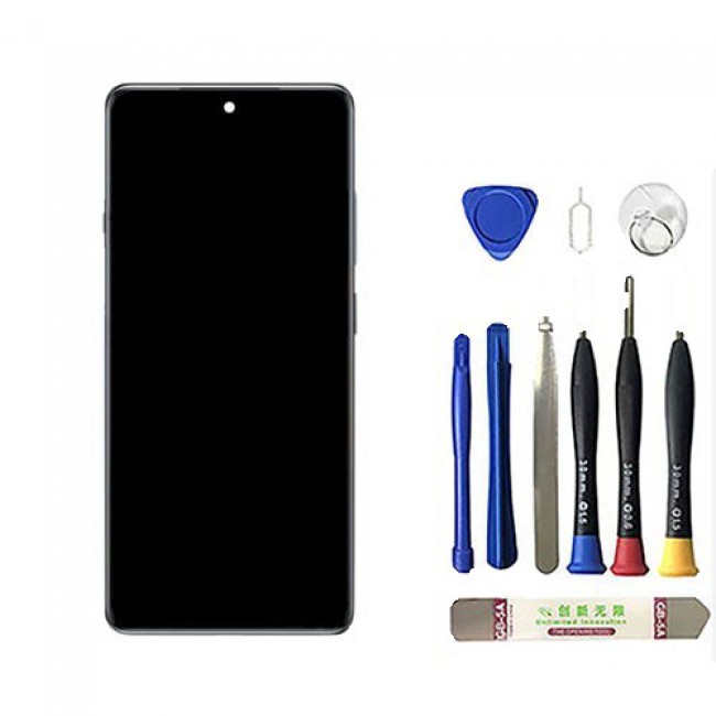 Screen Replacement With Frame for OnePlus 12 (Sliver)