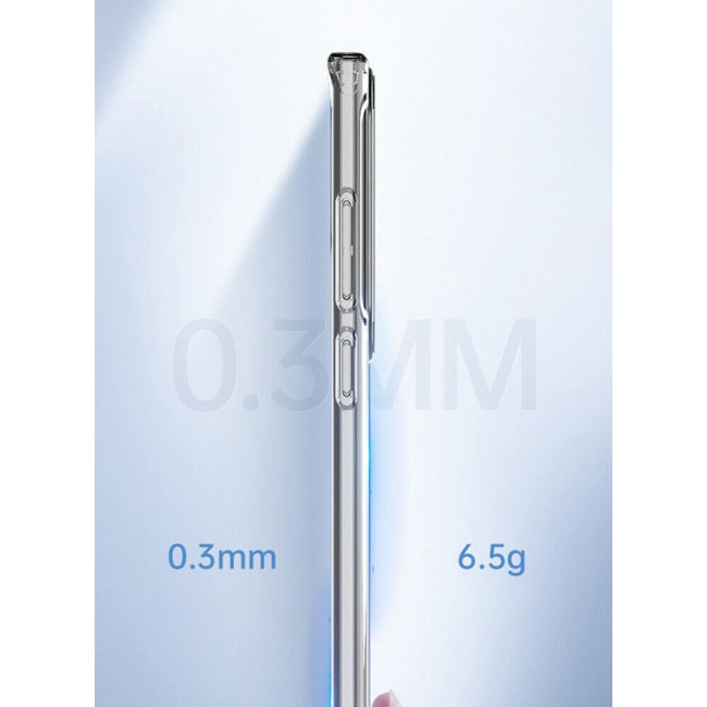 Samsung Galaxy S23 Ultra Clear Case Shockproof Slim Anti-Yellow Hybid Hard PC+ TPU Cover Metal Camera Lens Frame