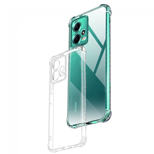 CATANES For Xiaomi Poco X5 Case Cover Clear Protective TPU Four Corners Cover Transparent Soft Case