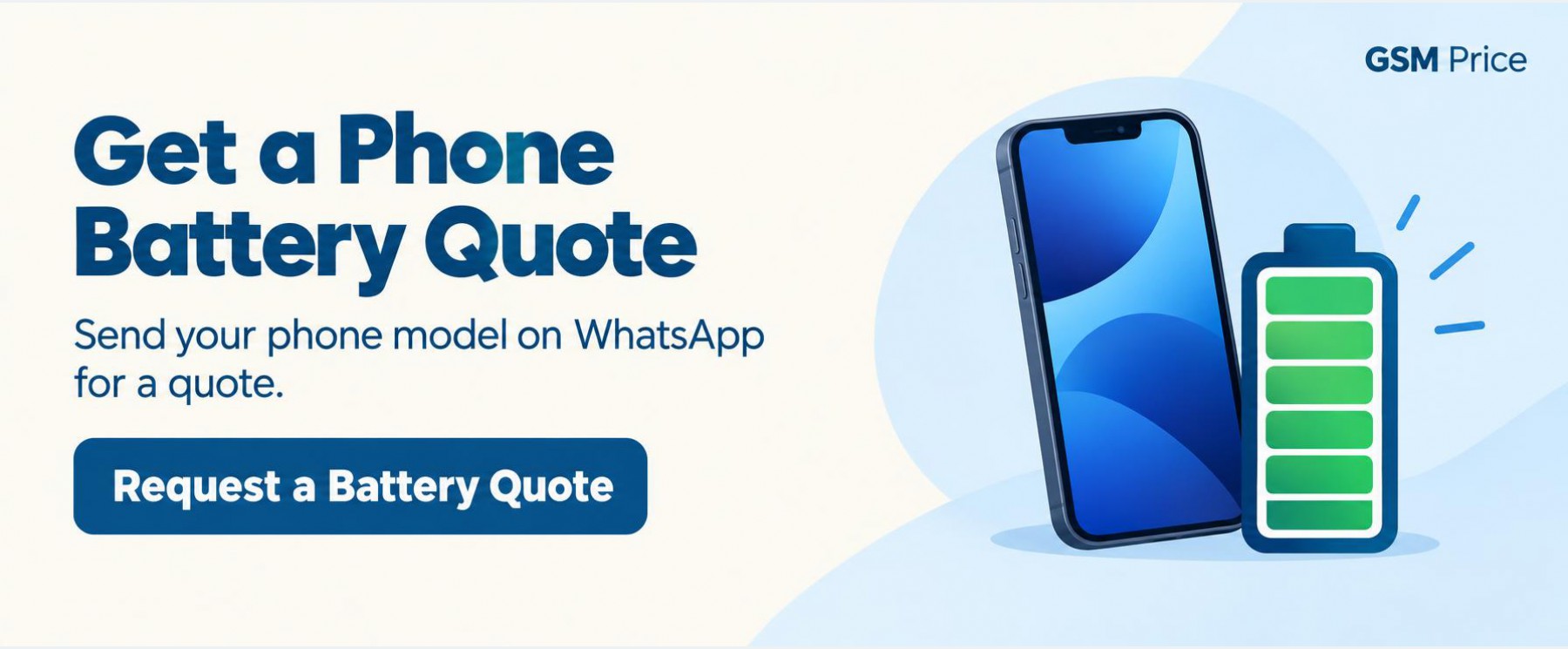 Get a Phone Battery Quote