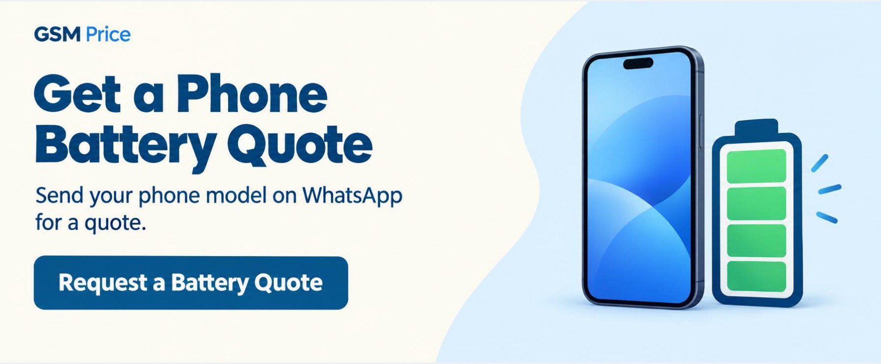 Get a Phone Battery Quote